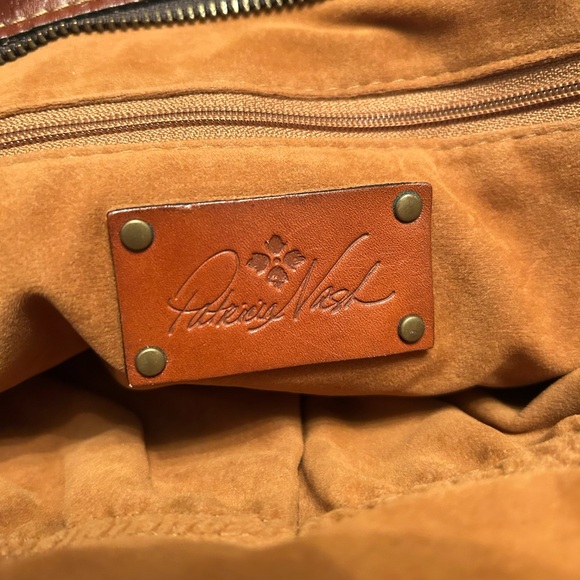 Patricia Nash Map Print Leather Tote Bag - Picture 3 of 5